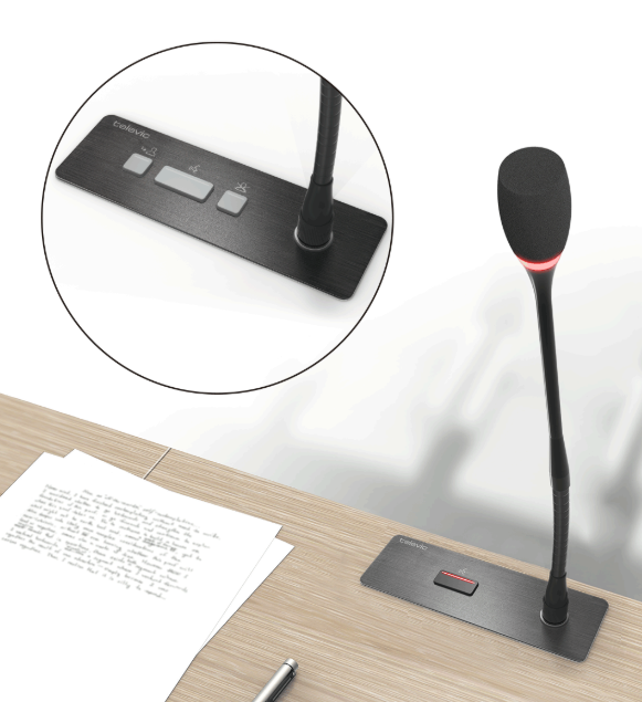 Televic全新推出適用于任何應(yīng)用場(chǎng)景的D-Cerno F嵌入式話筒單元