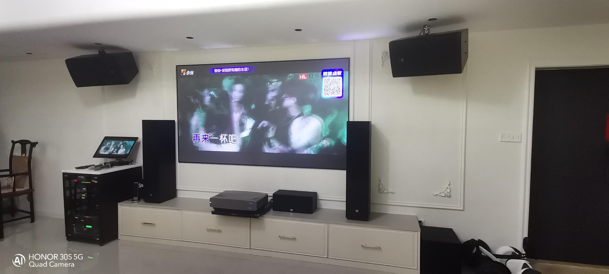 華潤置地公元九里多功能私人影院及KTV娛樂系統(tǒng)工程案例